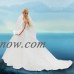 White Gorgeous Long Wedding Dress Princess Gown Clothes with Veil for  Dolls Gift   